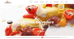 Desktop Screenshot of locandabelvedere.eu